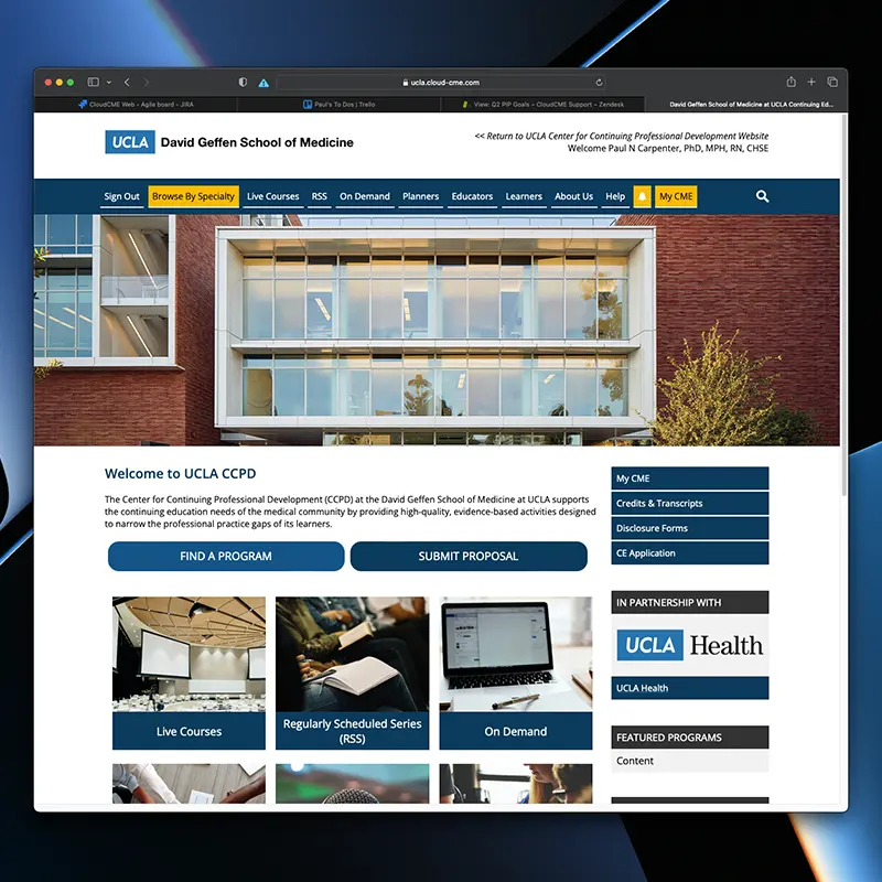 Gallery Image - A web software screen